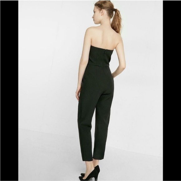 Express Black Strapless Romper - Picture 2 of 5